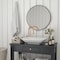 Flash Furniture 30" Round Black Metal Framed Accent Wall Mirror RH-M003-RD76MB-BK-GG - alternate 4